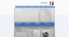 Desktop Screenshot of homeowners-foundation.com